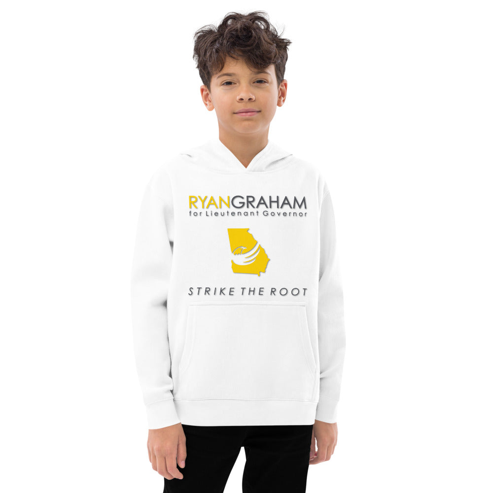 Ryan Graham for Georgia Kids fleece hoodie - Proud Libertarian - Graham for Georgia