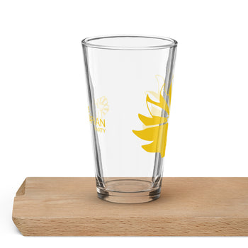 Arizona Libertarian Party Gold Porcupine Shaker pint glass - Proud Libertarian - Libertarian Party of Arizona