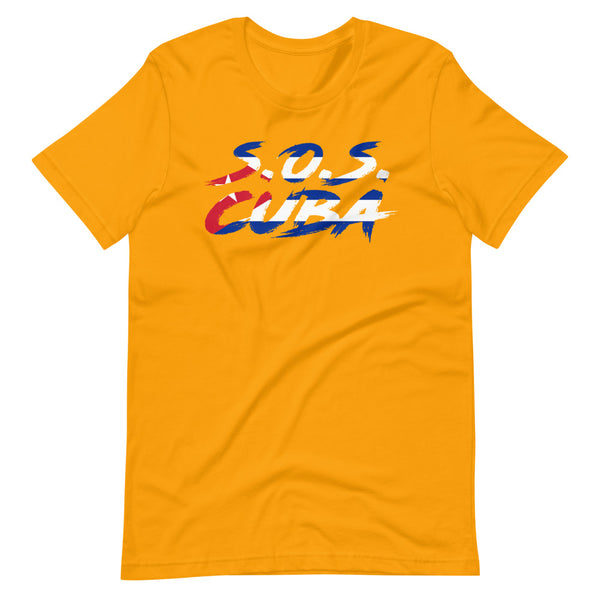 S.O.S Cuba Short-Sleeve Unisex T-Shirt - Proud Libertarian - Libertarian Frontier