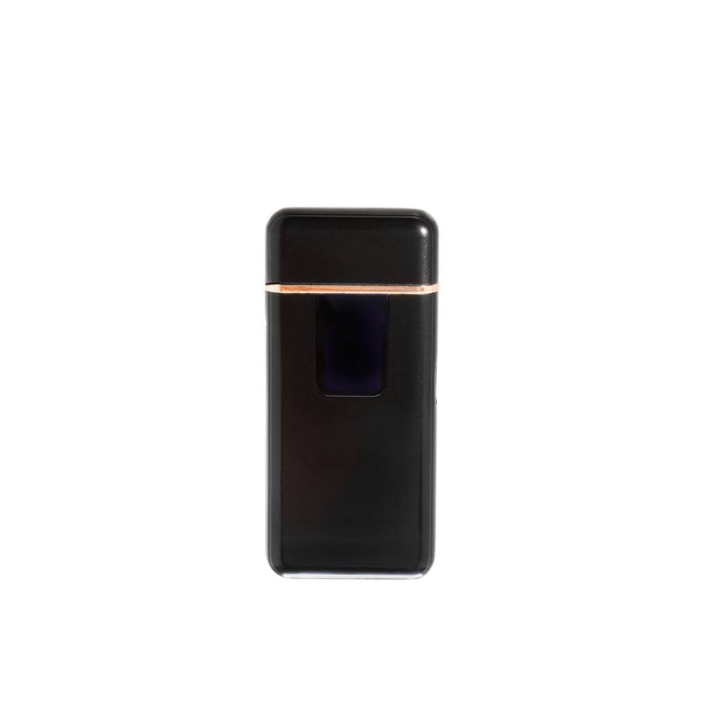 Flameless Slim Flip Top Lighter Matte Black