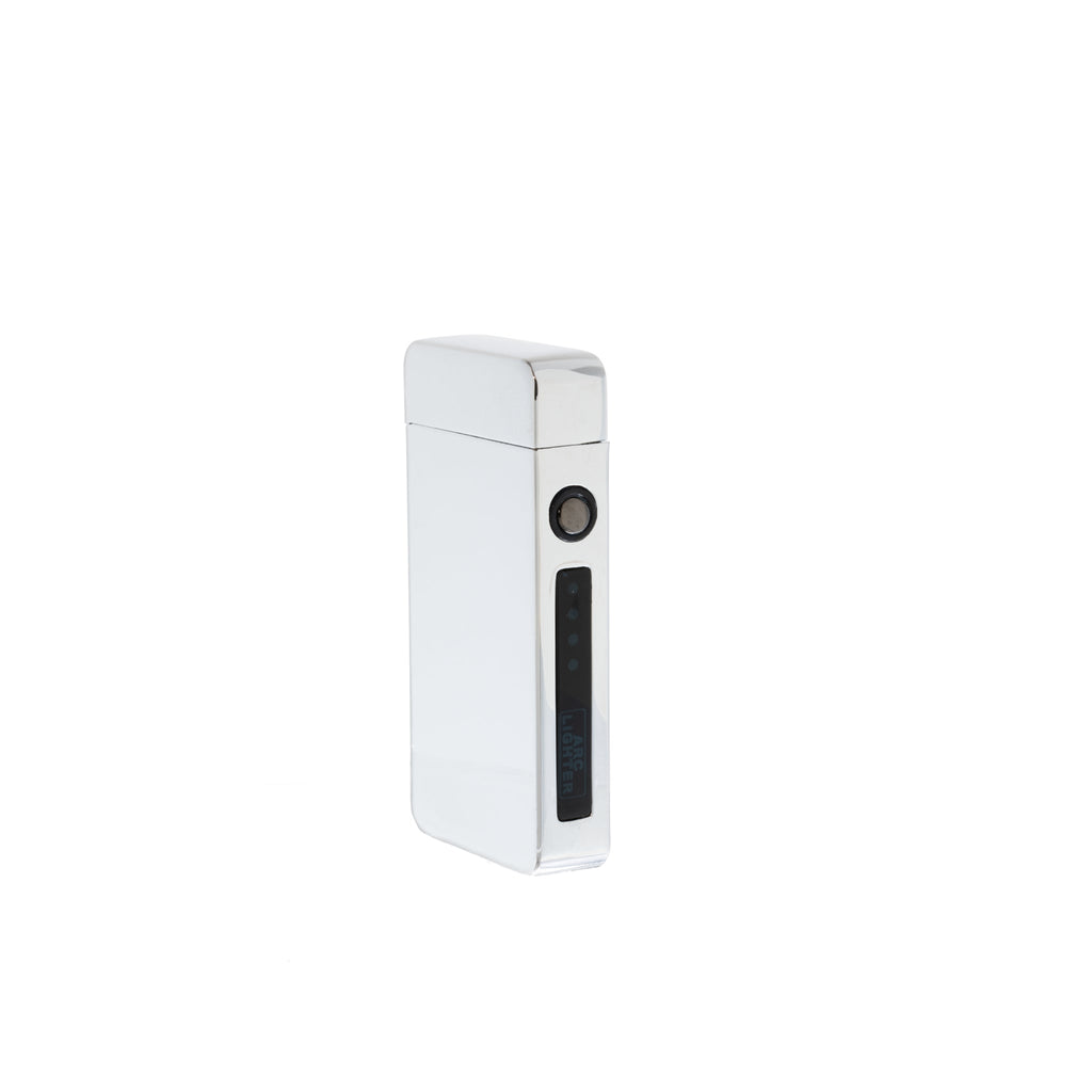 Flameless Flip Top Lighter Silver