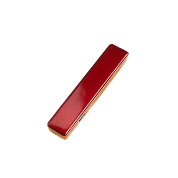 Flameless Rectangular Metal Trim Lighter Red by Creative Gifts