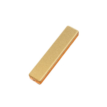 Flameless Rectangular Metal Trim Lighter Gold by Creative Gifts