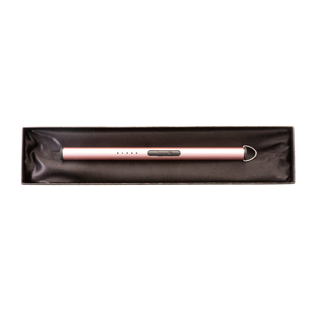 Flameless Cylinder Lighter Pink 8.75" by Creative Gifts