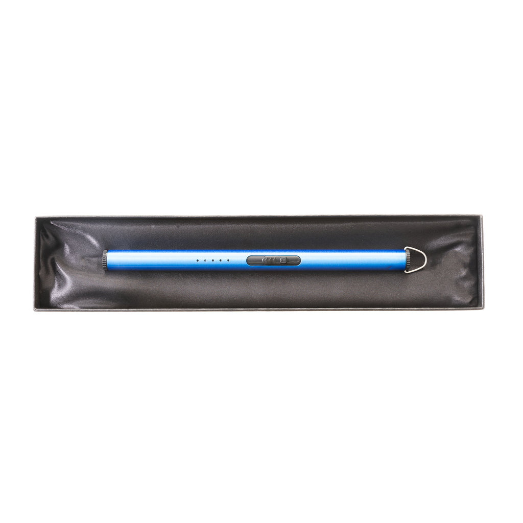 Flameless Cylinder Lighter Blue 8.75" by Creative Gifts