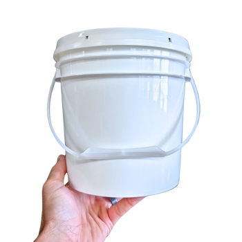 1 Gallon Round Bucket and Lid with Gasket