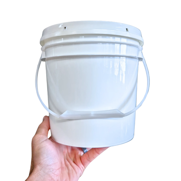 1 Gallon Round Bucket and Lid with Gasket