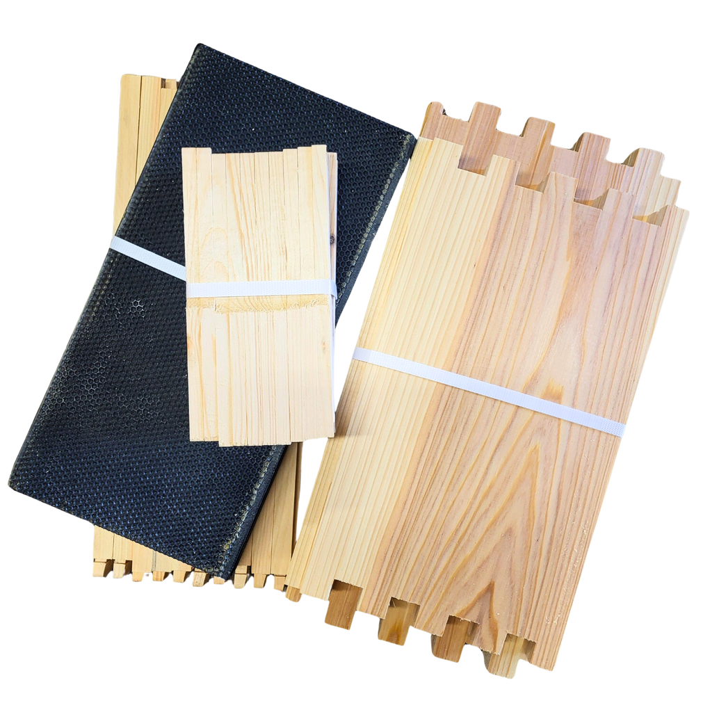 10-Frame Complete, Deep 9 5/8-inch Box with Frames and Foundation