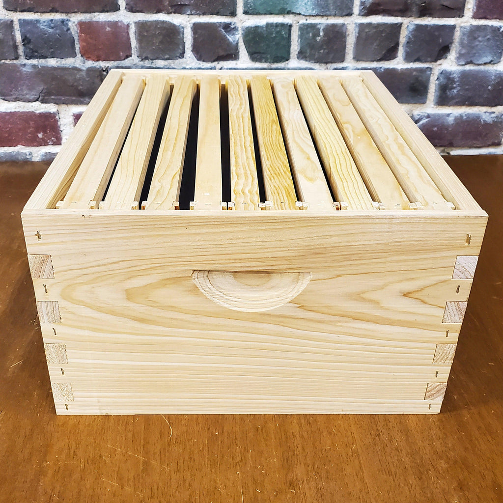 10-Frame Complete, Deep 9 5/8-inch Box with Frames and Foundation