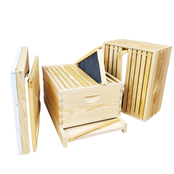 10-Frame Double Deep Box Hive Kit