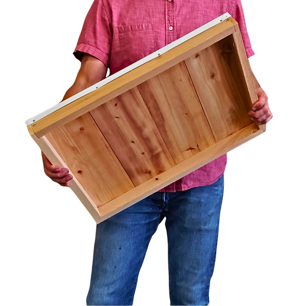 10-Frame Cypress Metal Capped Telescoping Cover