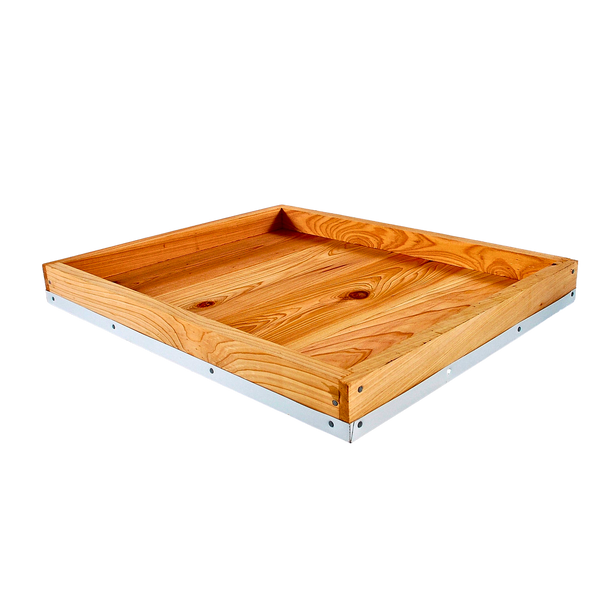 10-Frame Cypress Metal Capped Telescoping Cover