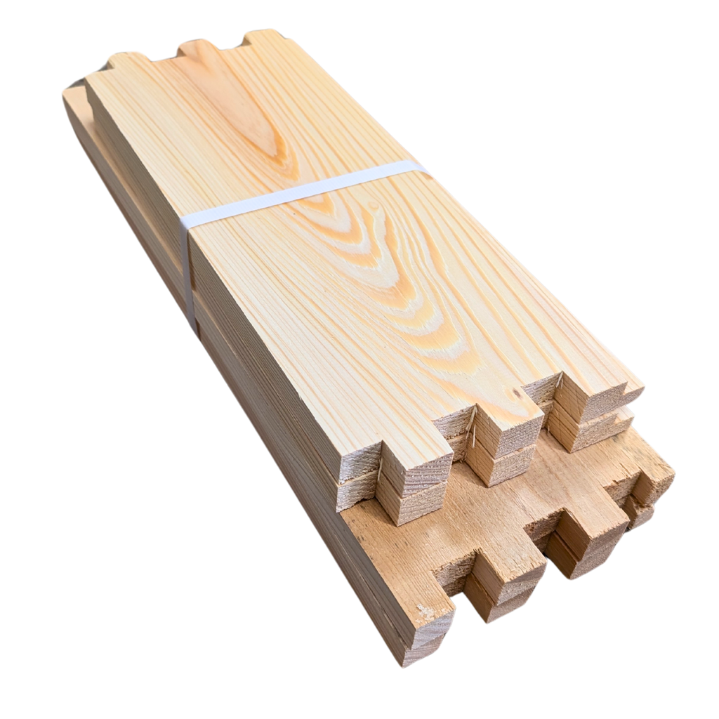 10-Frame Cypress Medium 6 5/8-inch Super Box