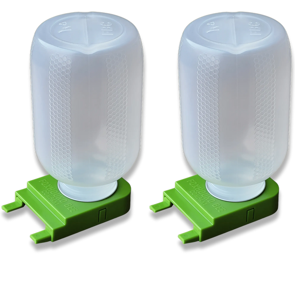 1/2 Gallon Jar and Foxhound Entrance Feeder with UV Inhibitor