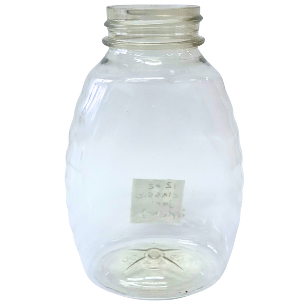 12 oz Plastic Classic Honey Jar