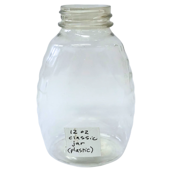 12 oz Plastic Classic Honey Jar
