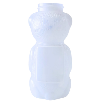 12 oz Plastic Flat Panel Honey Bears