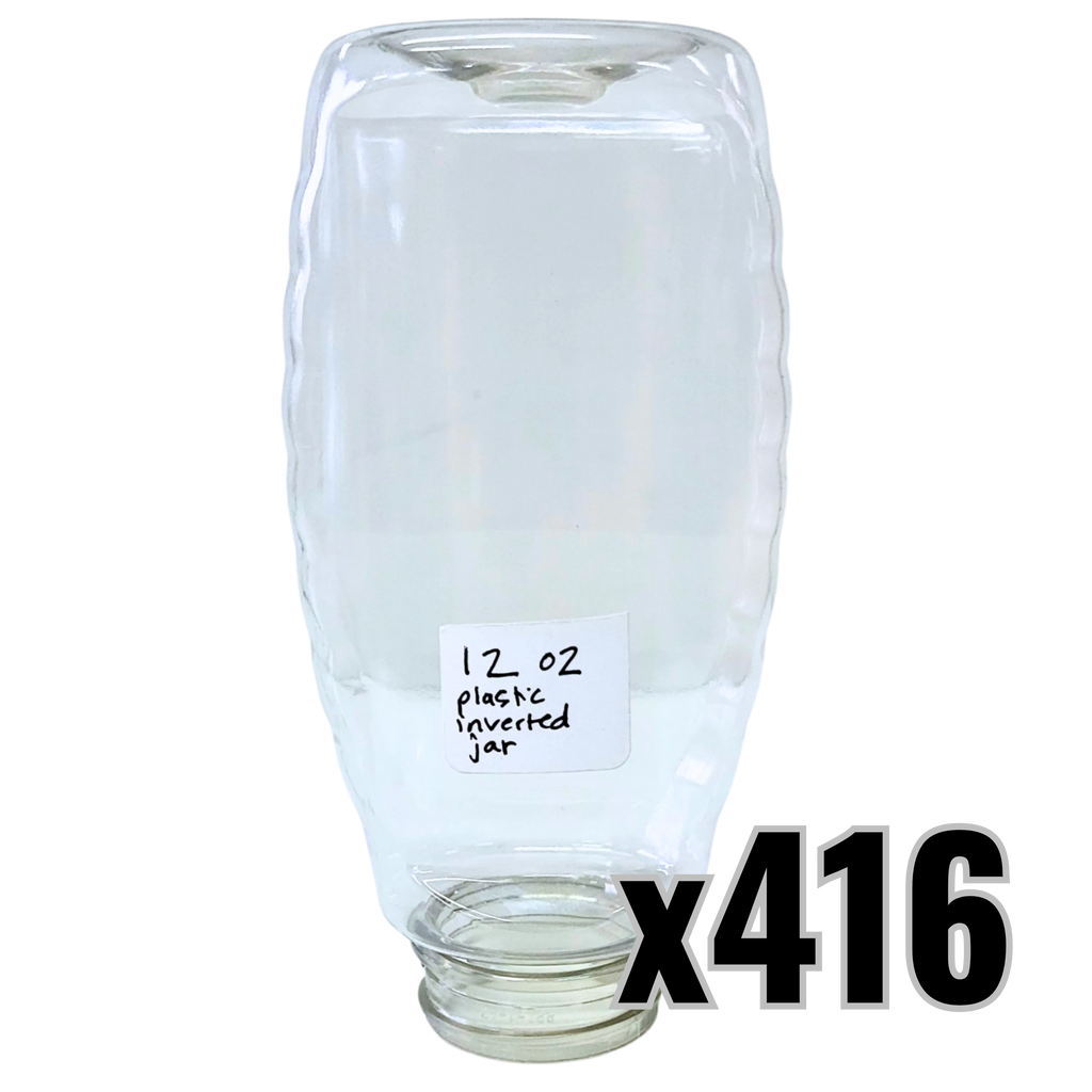 12 oz Plastic Inverted Honey Jar