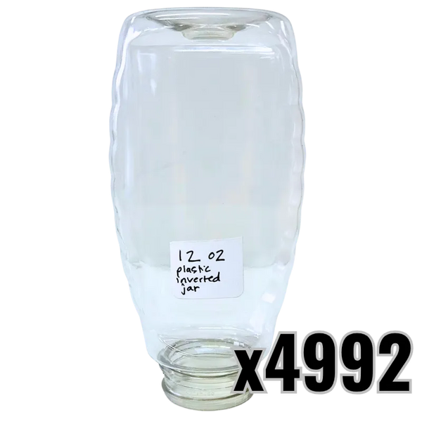 12 oz Plastic Inverted Honey Jar