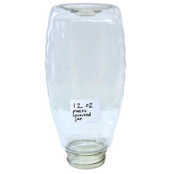 12 oz Plastic Inverted Honey Jar