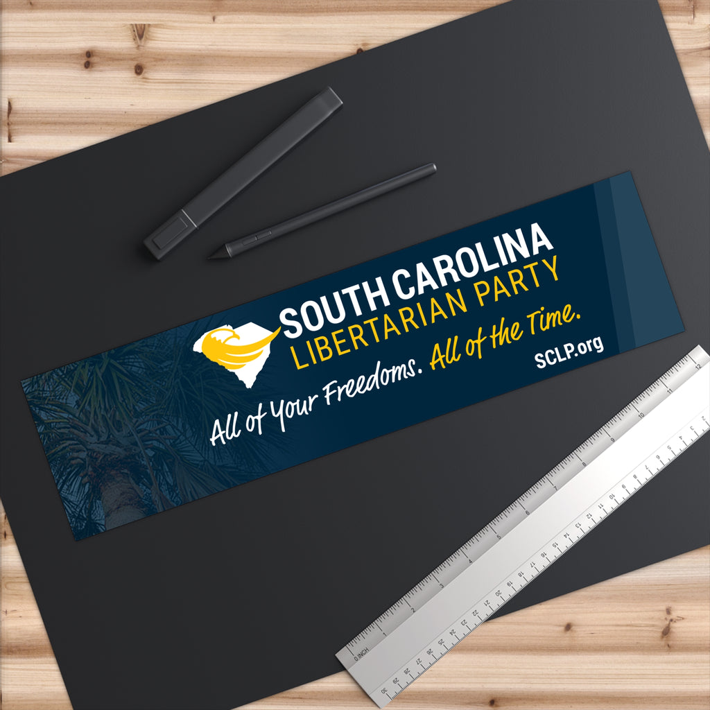 South Carolina Libertarian Party Bumper Sticker