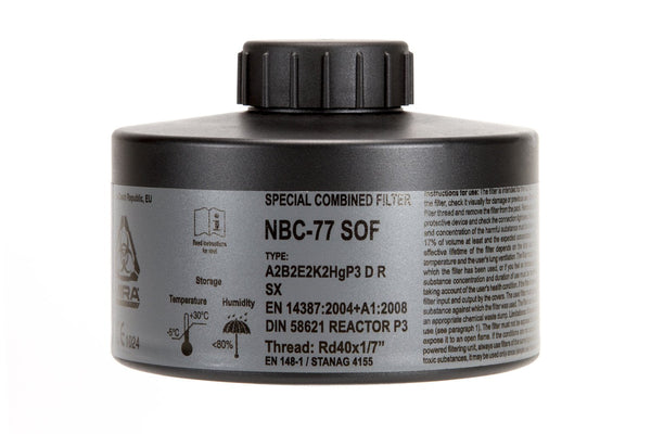 Military Gas Mask & Nuclear Attack Survival Kit 