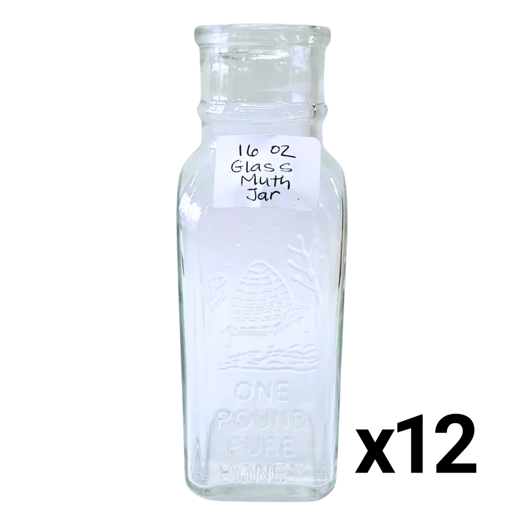 16 oz Glass Muth Jar
