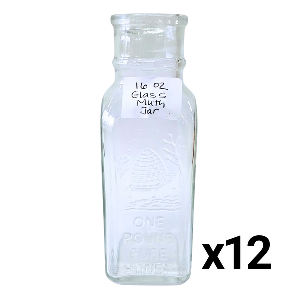 16 oz Glass Muth Jar