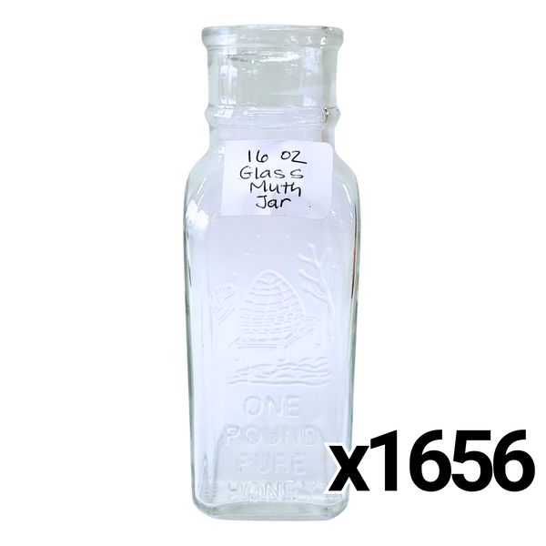 16 oz Glass Muth Jar