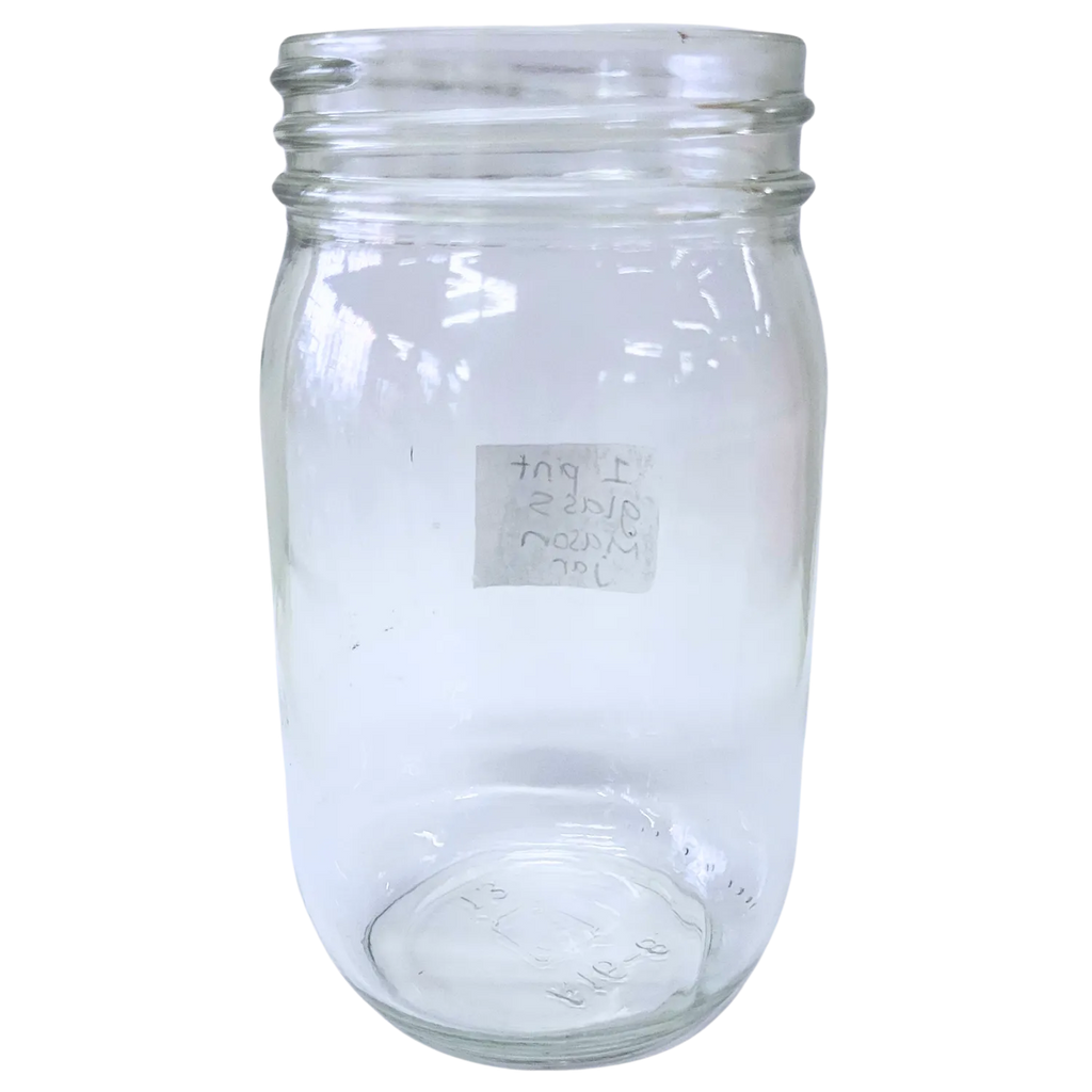 16 oz Glass Pint Mayo Jar