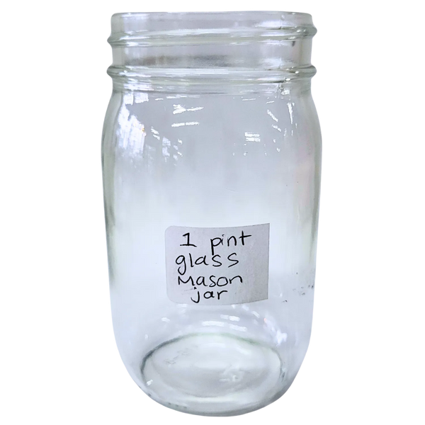 16 oz Glass Pint Mayo Jar