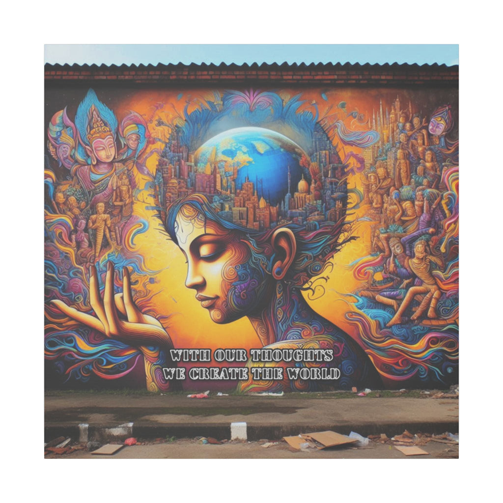 WITH OUR MINDS Matte Canvas, Stretched, 0.75"