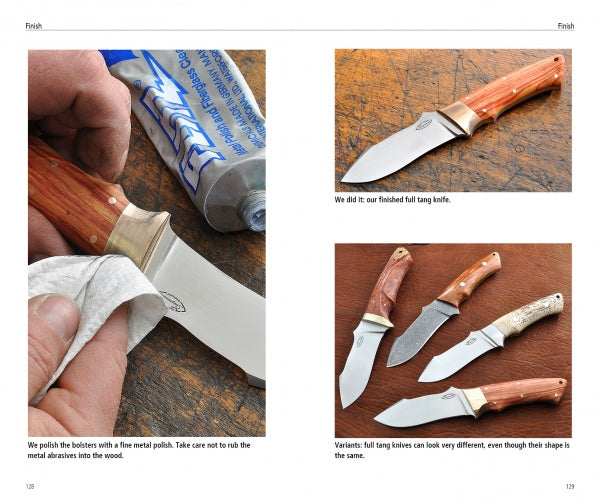 Making Full Tang Knives for Beginners by Schiffer Publishing