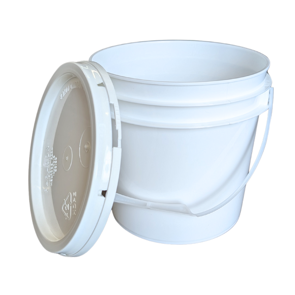 1 Gallon Round Bucket and Lid with Gasket