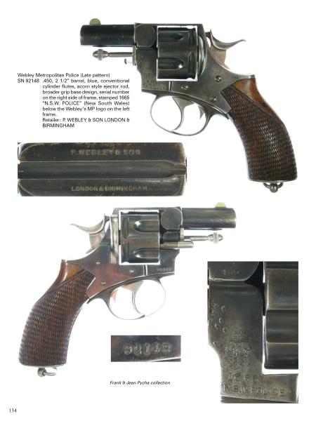 Webley Solid Frame Revolvers by Schiffer Publishing