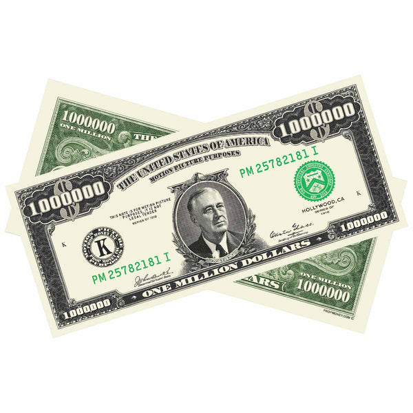 $1,000,000 Vintage Series Bills by Prop Money Inc