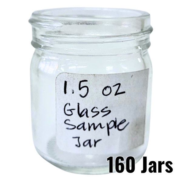 1.5 oz Glass Sample Jar