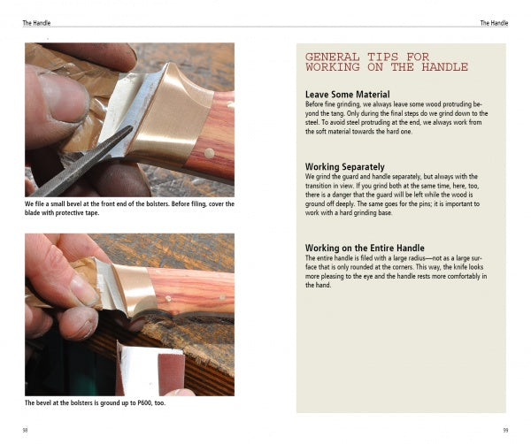 Making Full Tang Knives for Beginners by Schiffer Publishing