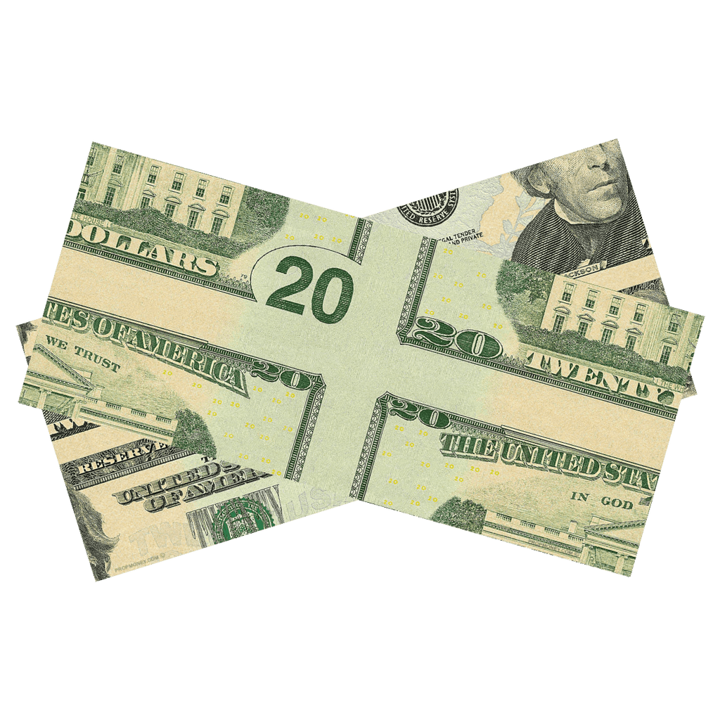 $20 Mis-Made Bill for Magicians