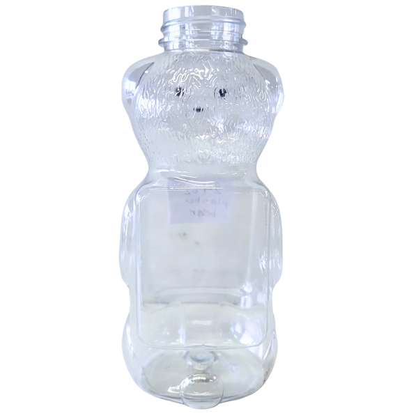 24 oz Plastic Flat Panel Honey Bears