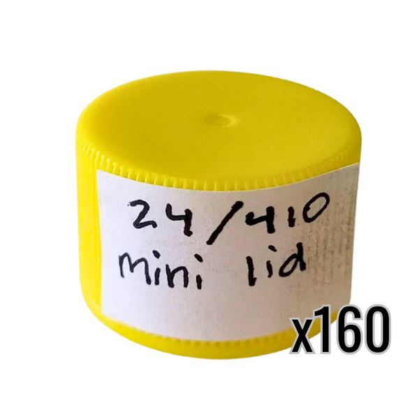 24/410 Mini Honey Bear Plastic Lids