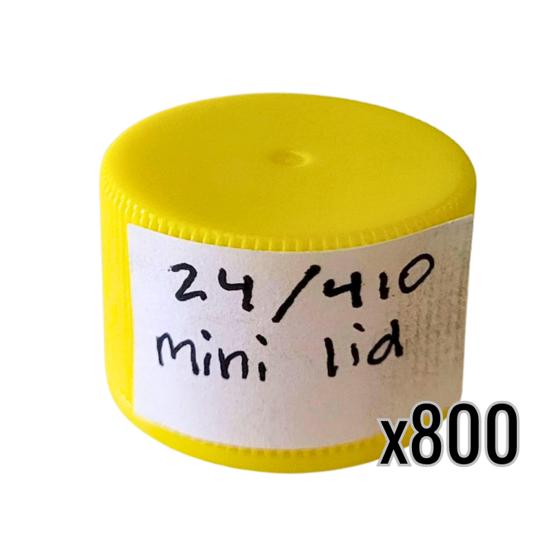 24/410 Mini Honey Bear Plastic Lids