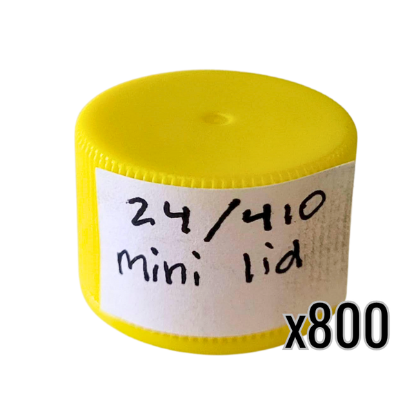 24/410 Mini Honey Bear Plastic Lids
