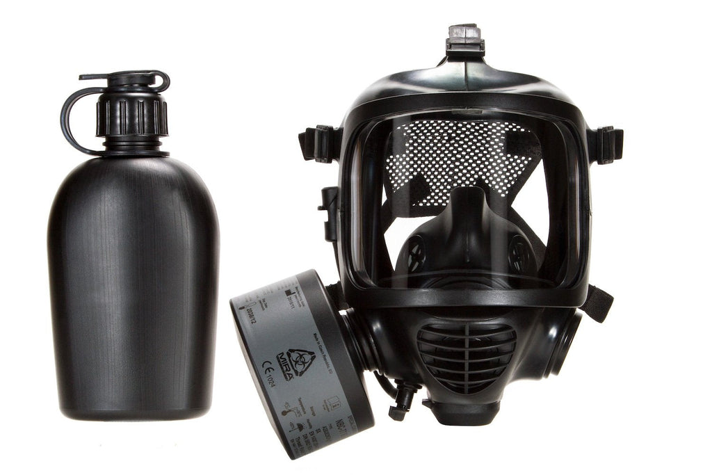 Military Gas Mask & Nuclear Attack Survival Kit 