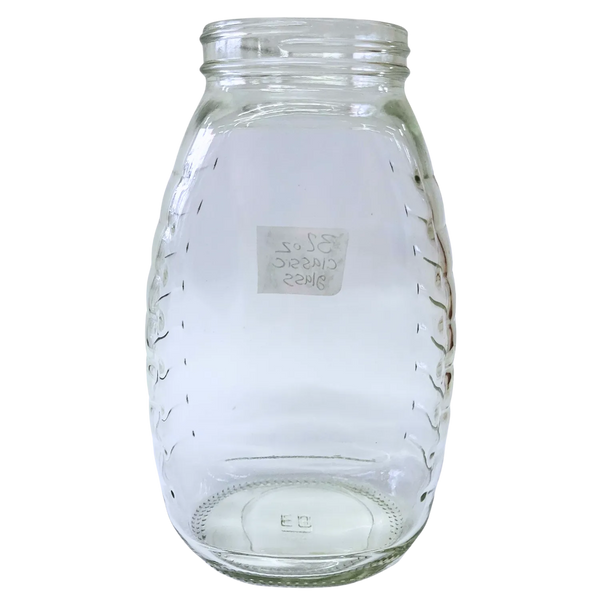 32 oz Glass Classic Honey Jars