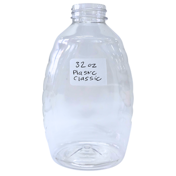 32 oz Plastic Classic Honey Jars