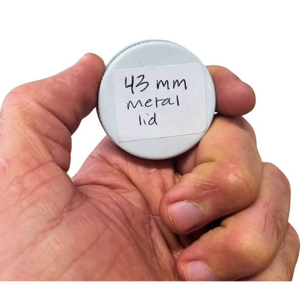 43mm Metal Jar Lid