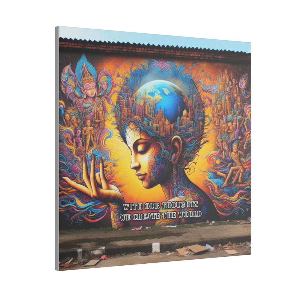 WITH OUR MINDS Matte Canvas, Stretched, 0.75"