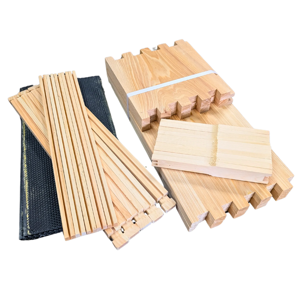 5-Frame Complete, Deep 9 5/8-inch Box with Frames and Foundation