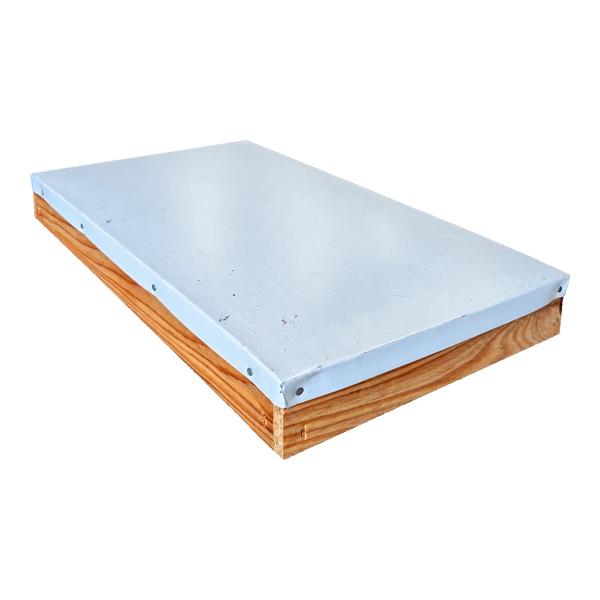 5-Frame Cypress Metal Capped Telescoping Cover